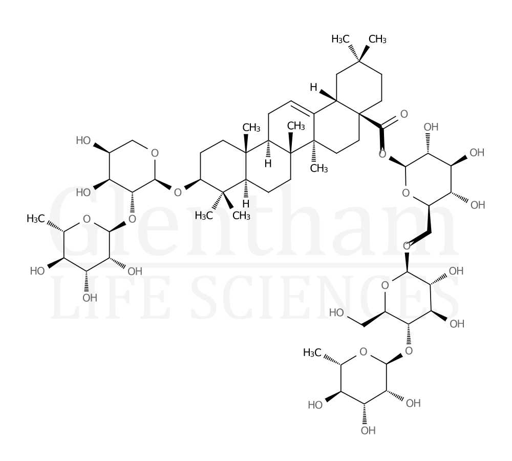 Strcuture for Hederasaponin B