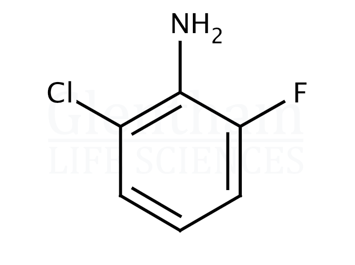 2-Chloro-6-fluoroaniline Structure