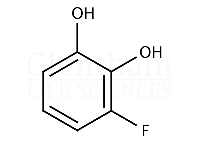 Structure for 3-Fluorocatechol