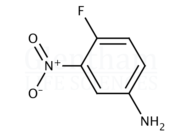 4-Fluoro-3-nitroaniline Structure
