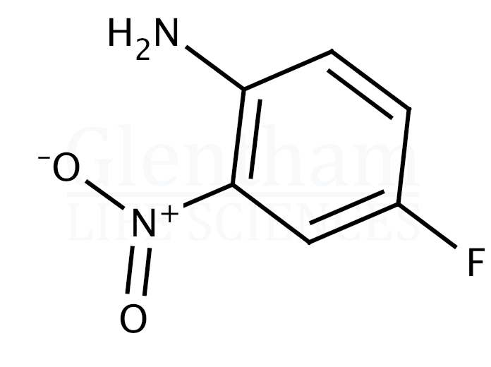 Structure for 4-Fluoro-2-nitroaniline