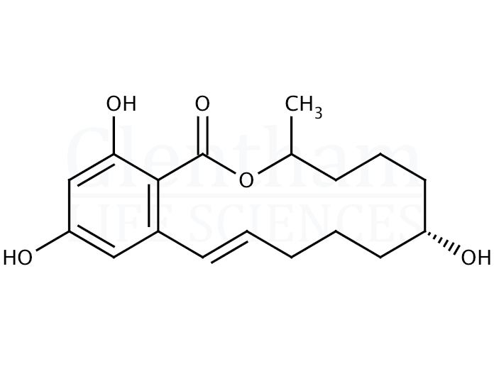 α-Zearalenol Structure