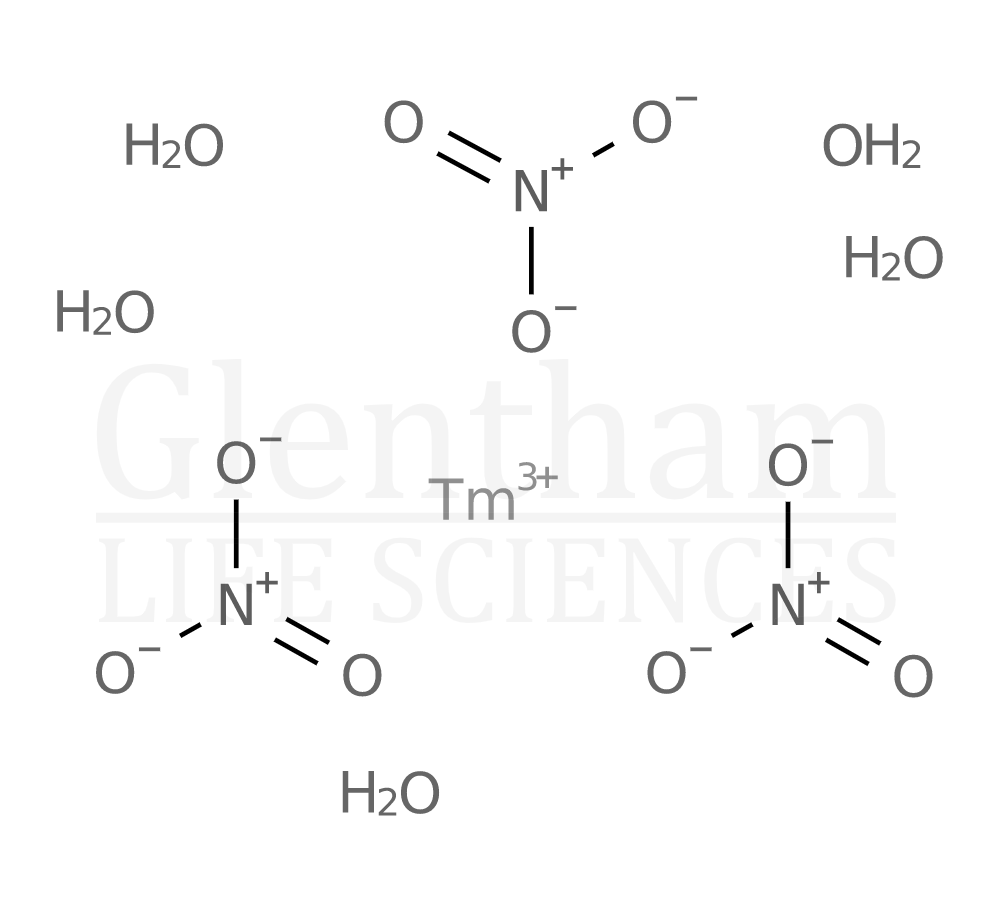 Structure for Thulium nitrate hydrate, 99.9%