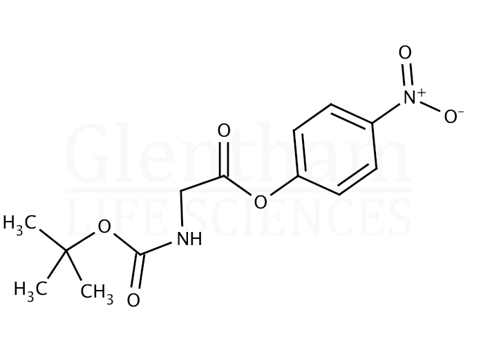 Structure for Boc-Gly-ONp    (3655-05-8)