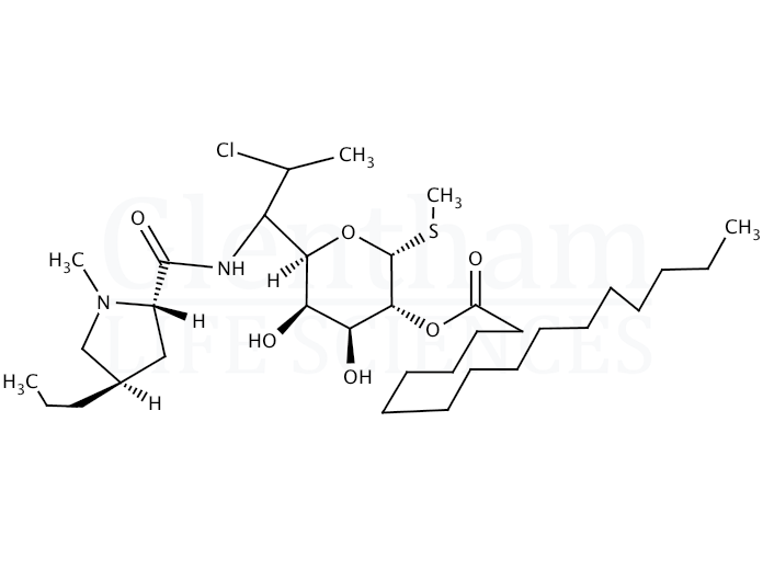 Clindamycin palmitate hydrochloride Structure