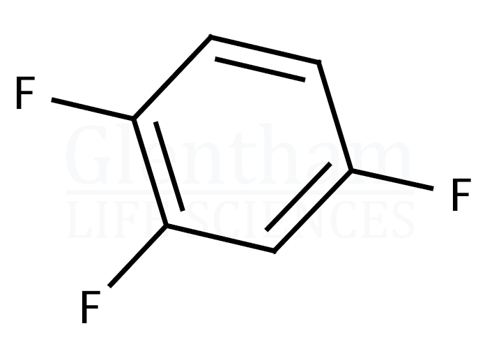 1,2,4-Trifluorobenzene Structure