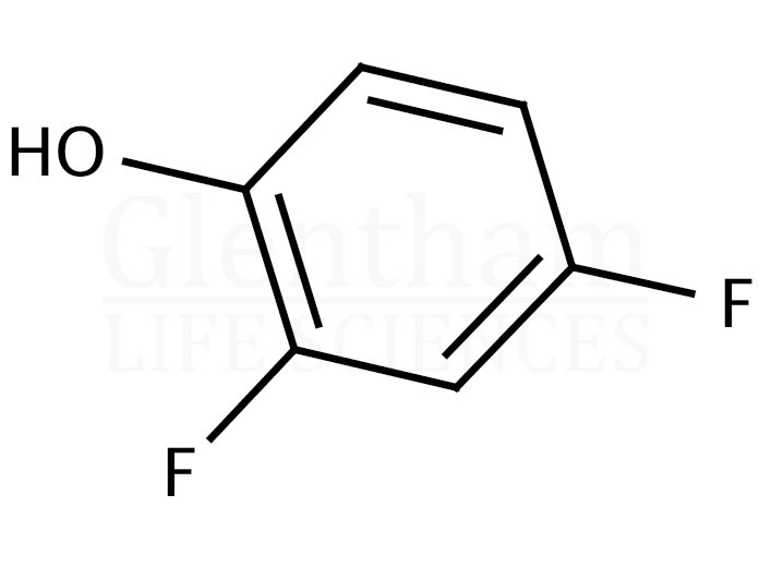 2,4-Difluorophenol Structure