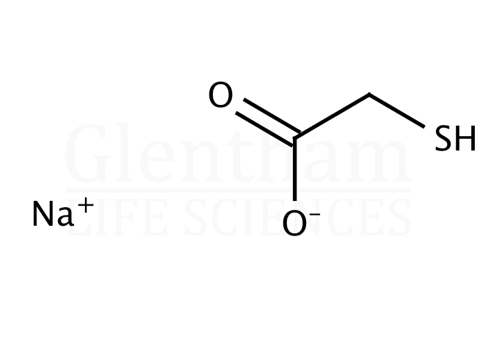 Sodium thioglycolate, 98% Structure