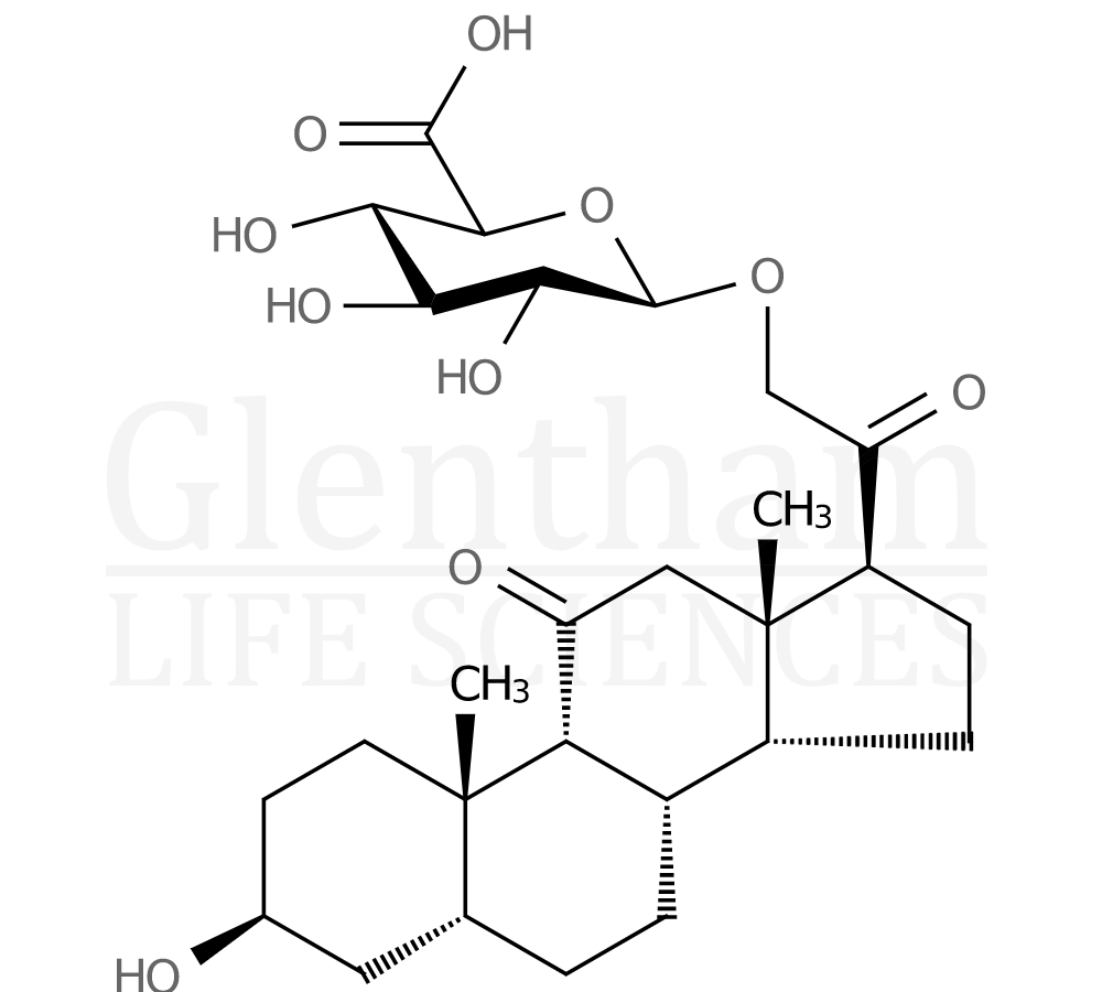Alphadolone 21-b-D-glucuronide Structure