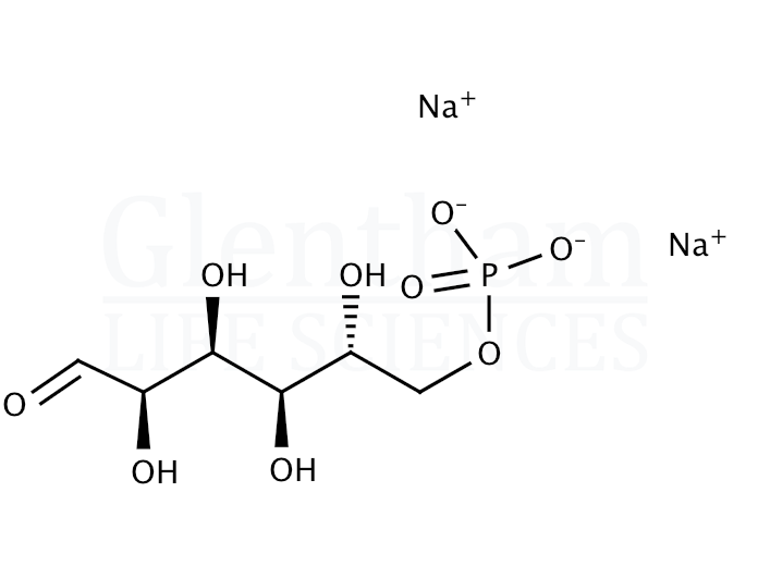 D-Glucose-6-phosphate disodium salt Structure