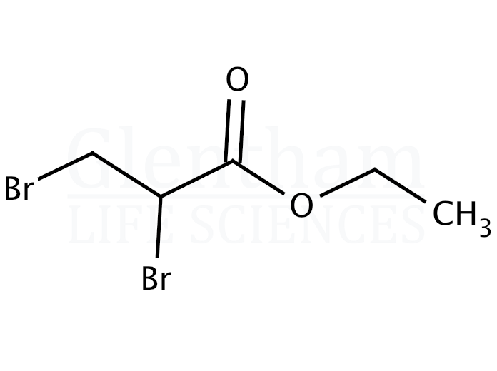 Ethyl 2,3-dibromopropionate Structure
