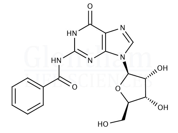 N2-Benzoylguanosine Structure