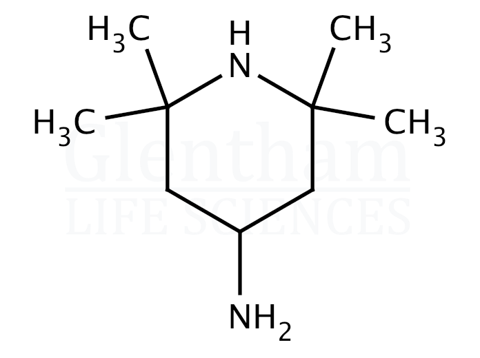 Structure for 4-Amino-2,2,6,6-tetramethylpiperidine 