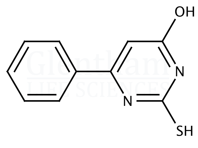 6-Phenyl-2-thiouracil Structure