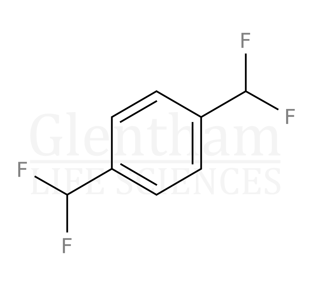 1,4-Bis(Difluoromethyl)Benzene Structure