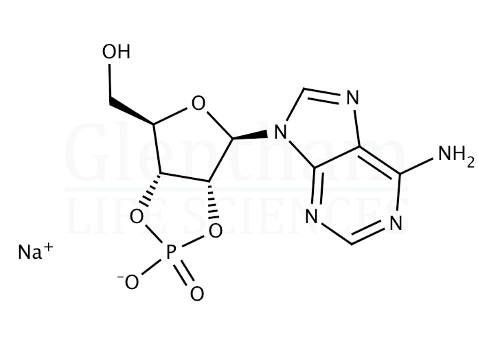 Structure for Adenosine-2'',3''-cyclic monophosphate sodium salt