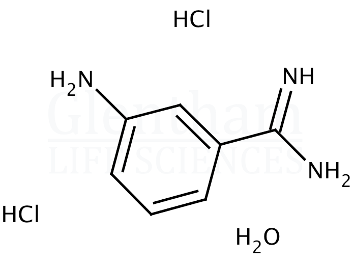 3-Aminobenzamidine dihydrochloride Structure