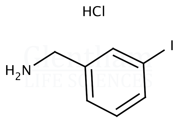 Structure for 3-Iodobenzylamine hydrochloride