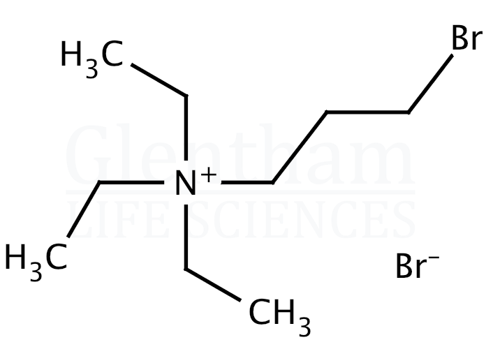 (3-Bromopropyl)triethylammonium bromide Structure