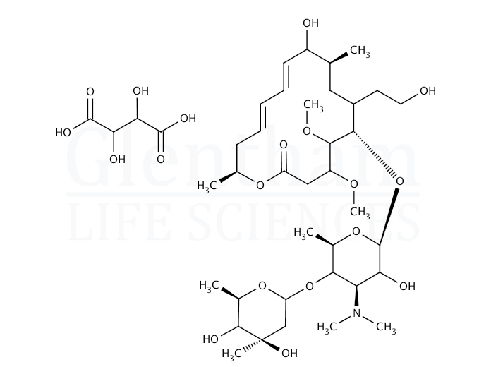Kitasamycin tartrate Structure