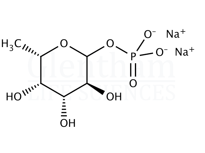 L-Fucose-1-phosphate disodium salt Structure