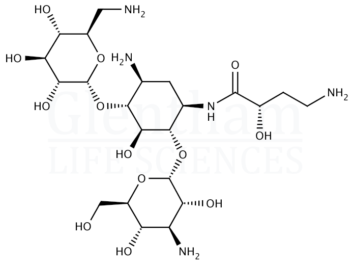 Amikacin Structure