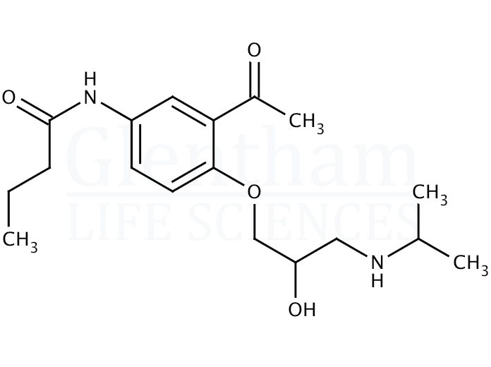 Acebutolol hydrochloride Structure