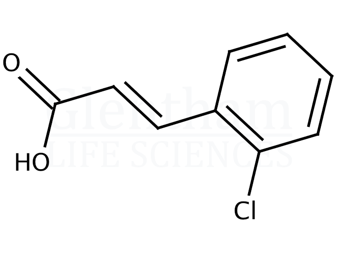 Structure for 2-Chlorocinnamic acid
