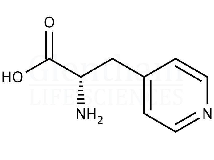 Structure for 3-(4-Pyridyl)-L-alanine  (37535-49-2)
