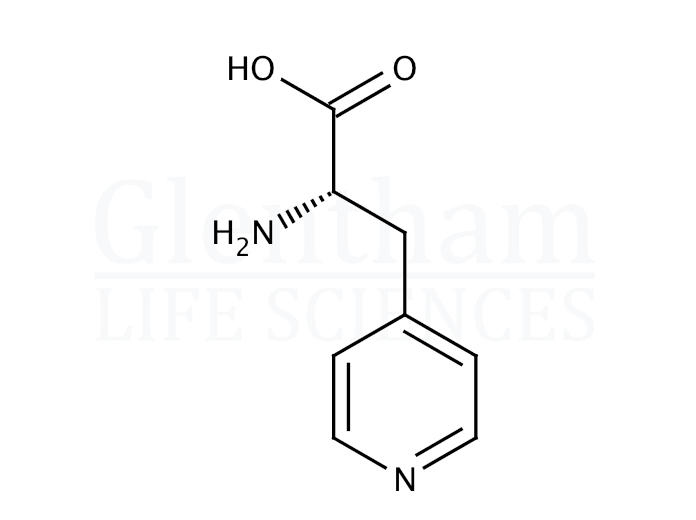 Structure for 3-(4-Pyridyl)-D-alanine  (37535-50-5)