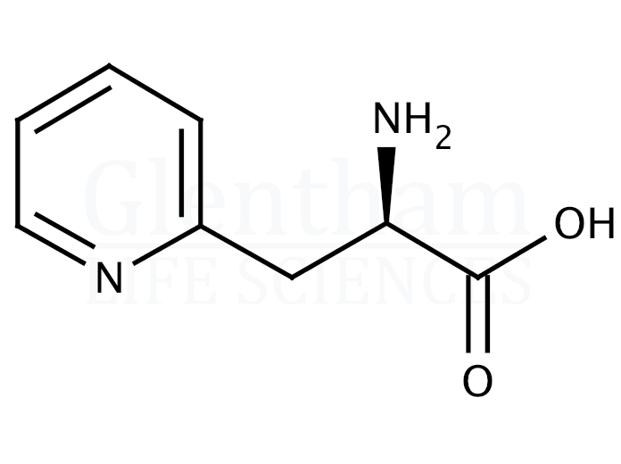 Structure for 3-(2-Pyridyl)-D-alanine   (37535-52-7)