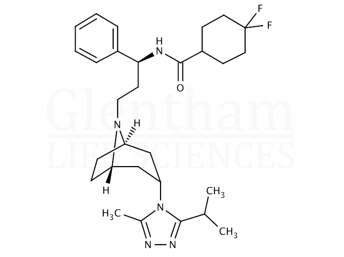 Structure for Maraviroc (376348-65-1)