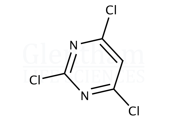 Structure for  2,4,6-Trichloropyrimidine  (3764-01-0)