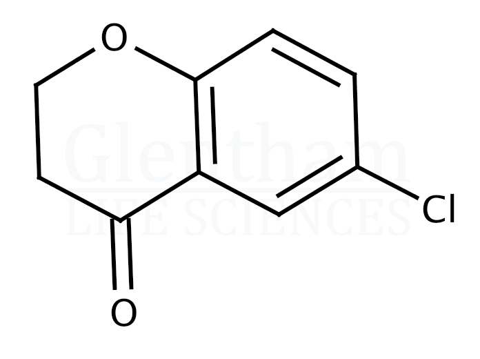 6-Chlorochroman-4-one Structure