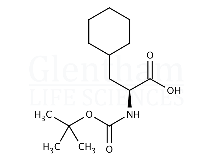 Structure for Boc-Cha-OH hydrate (37736-82-6)