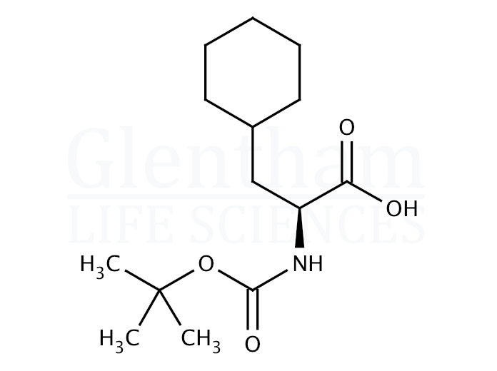 Boc-Cha-OH hydrate Structure