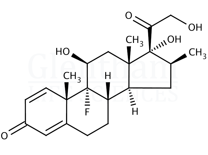 Betamethasone Structure