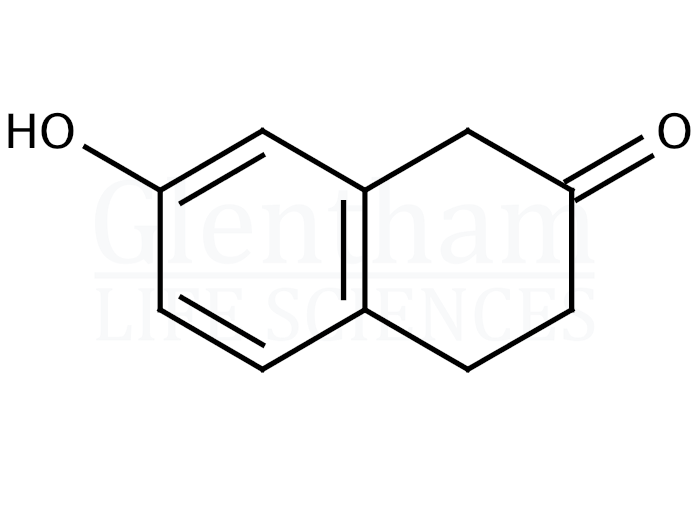 7-Hydroxy-2-tetralone Structure