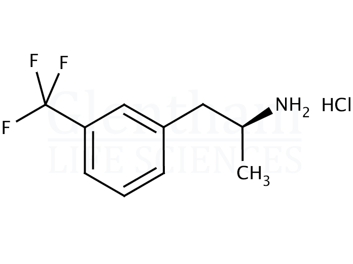 (+)-Norfenfluramine hydrochloride Structure