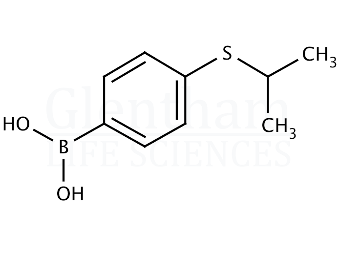 4-(Isopropylthio)phenylboronic acid Structure
