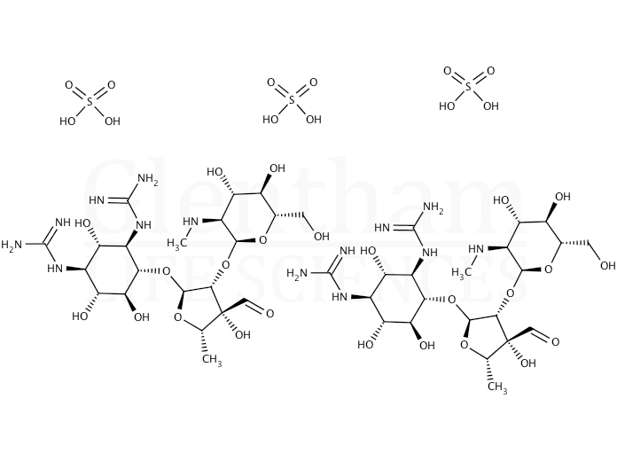 Structure for Streptomycin sulfate salt, Ph. Eur. grade