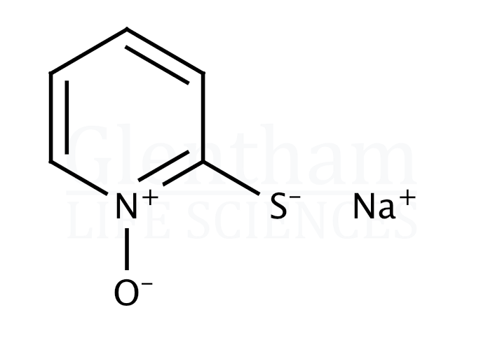 Structure for Sodium omadine, 40% in water