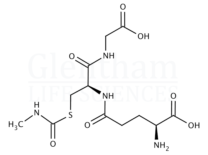 Structure for S-(N-Methylcarbamoyl)glutathione (38126-73-7)