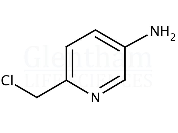 5-Amino-2-chloro-3-methylpyridine Structure