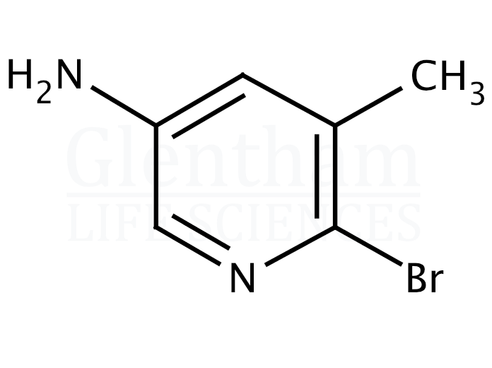 Structure for 5-Amino-2-bromo-3-picoline (5-Amino-2-bromo-3-methylpyridine) (38186-83-3)