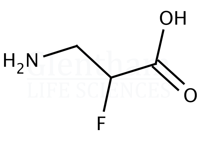 DL-3-Fluoro-β-alanine Structure