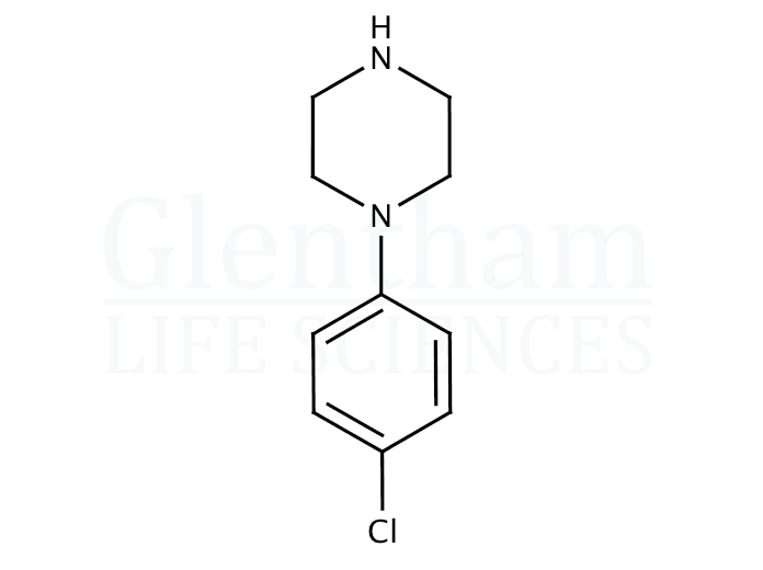 1-(4-Chlorophenyl)piperazine Structure