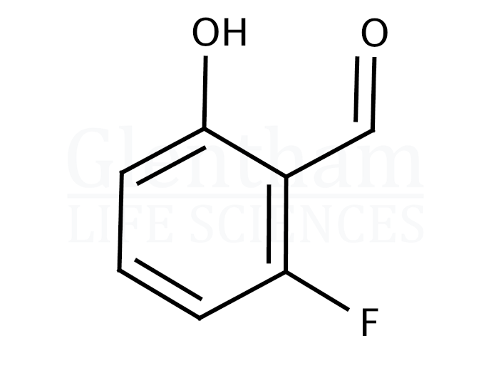 2-Fluoro-6-hydroxybenzaldehyde Structure