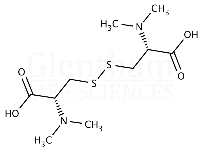 Structure for N,N,N'',N''-Tetramethyl-L-cystine dihydrochloride