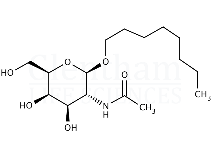 Structure for Octyl 2-Acetamido-2-deoxy-β-D-galactopyranoside